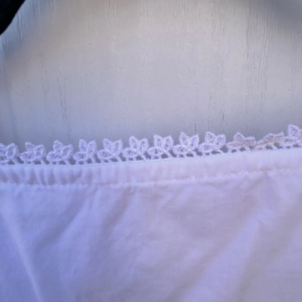 Eileen West L Cotton Pintuck Ballet Nightgown NWOT - Picture 11 of 16